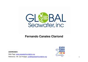 Global Seawater, Inc