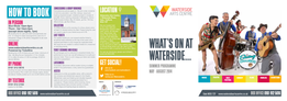 What's on at Waterside