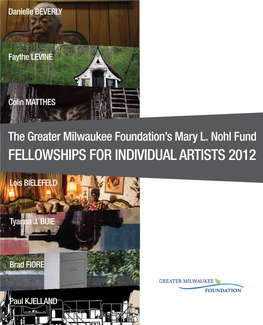 Fellowships for Individual Artists 2012