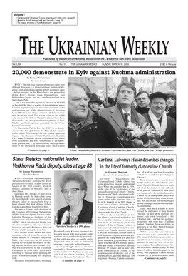 The Ukrainian Weekly 2003, No.11