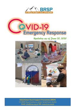 COVID-19 Emergency Response Revolves Around Six Components Which Includes: 1