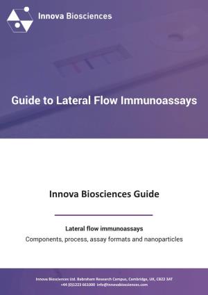 Guide to Lateral Flow Immunoassays
