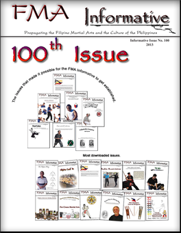 FMA Informative Issue No #100
