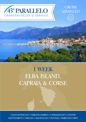 1 Week Elba Island, Capraia & Corse