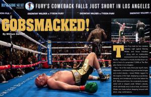 Fury's Comeback Falls Just Short in Los Angeles