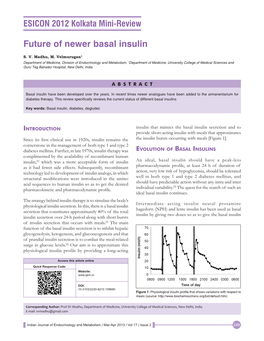 Future of Newer Basal Insulin
