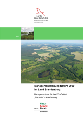 Managementplanung Natura 2000 Im Land Brandenburg