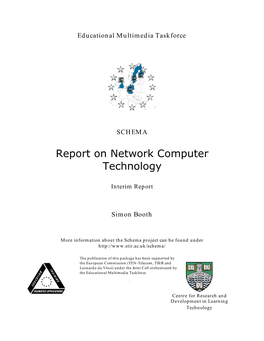 Report on Network Computer Technology