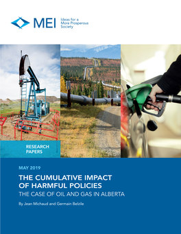 The Cumulative Impact of Harmful Policies – the Case of Oil and Gas in Alberta