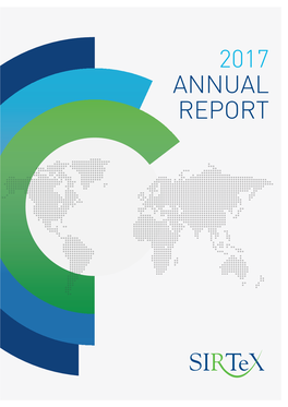 2017 Annual Report 1 I Sirtex 2017 Highlights