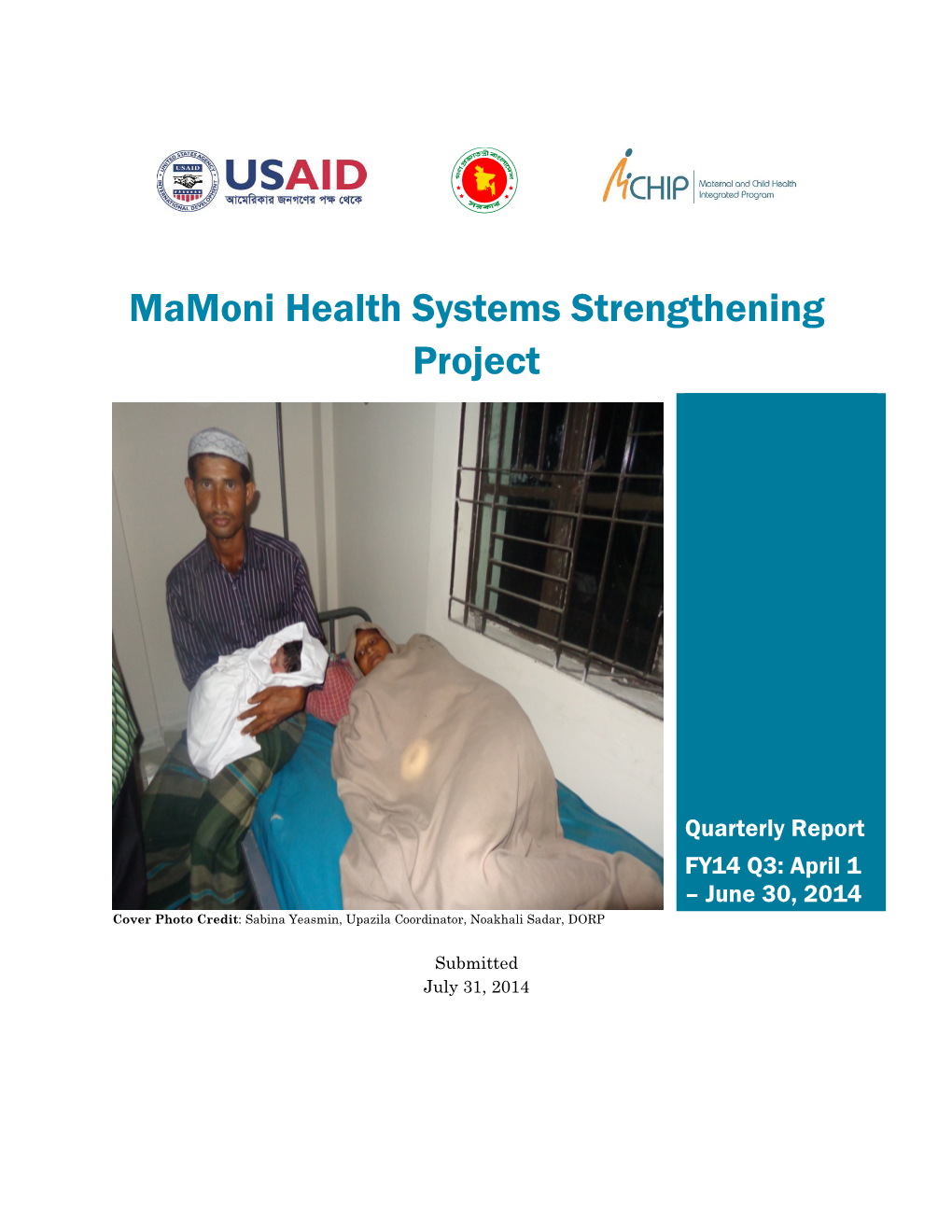 Mamoni Health Systems Strengthening Project