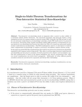 Single-To-Multi-Theorem Transformations for Non-Interactive Statistical Zero-Knowledge