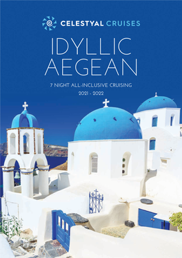 Celestyal Cruises Idyllic Aegean 2021/2022 Brochure