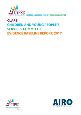 CLARE CYPSC Evidence Baseline 230318.Pdf