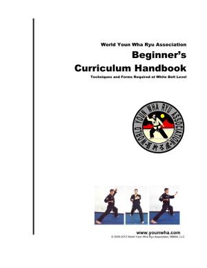 Beginner's Curriculum Handbook