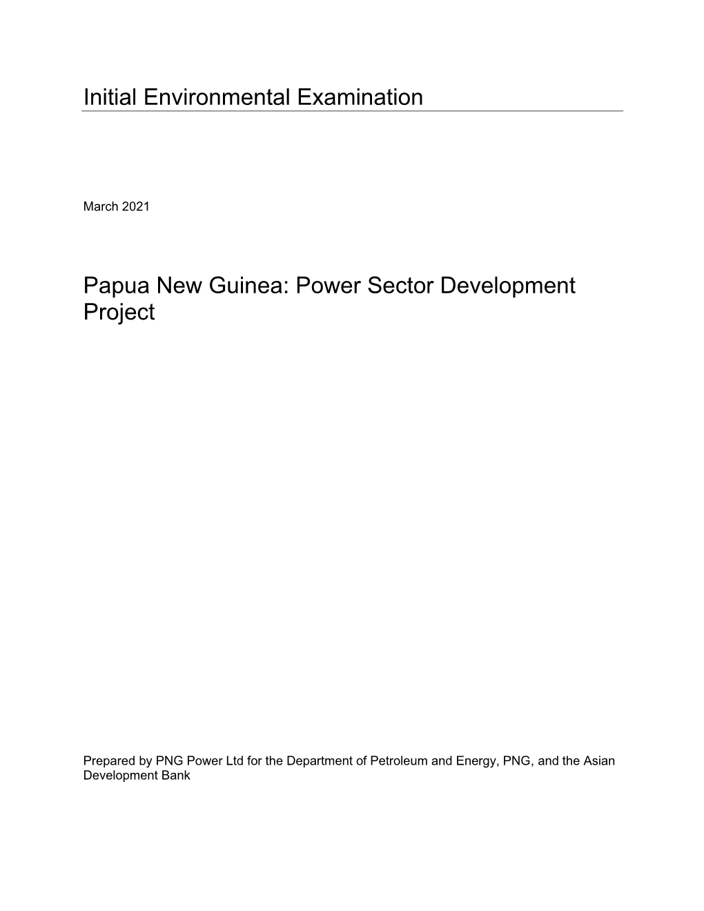 47356-002: Power Sector Development Investment Program