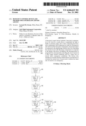 United States Patent (10) Patent N0.: US 6,666,623 B1 Greene (45) Date of Patent: Dec