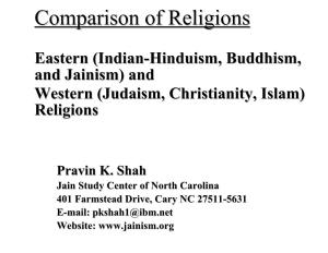 Comparison of Religions