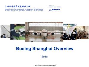 Boeing Shanghai Overview