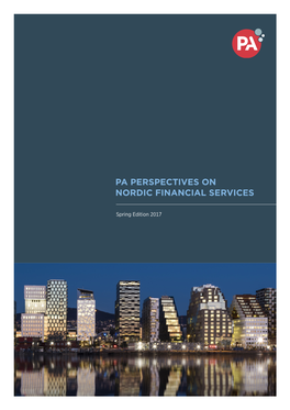 Pa Perspectives on Nordic Financial Services
