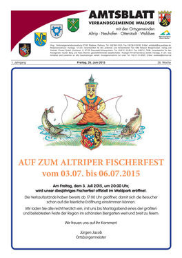 Amtsblatt 26.06.2015