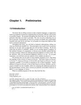 Chapter 1. Preliminaries