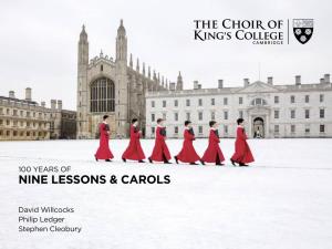 100 Years of Nine Lessons & Carols