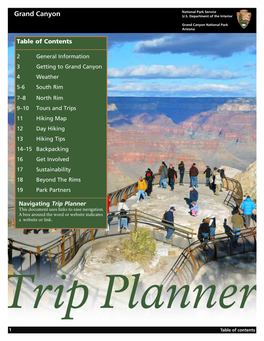 Trip Planner Grand Canyon U.S