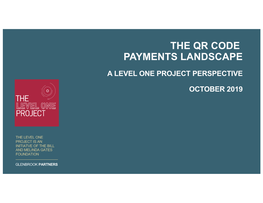Qr Code Payments Landscape
