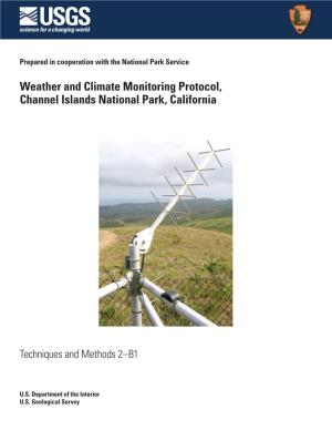Weather and Climate Monitoring Protocol, Channel Islands National Park, California