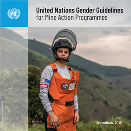 United Nations Gender Guidelines for Mine Action Programmes