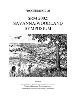Savanna/Woodland Symposium