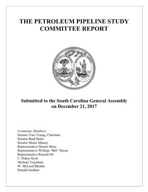 The Petroleum Pipeline Study Committee Report