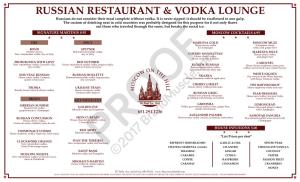 Russian Restaurant & Vodka Lounge