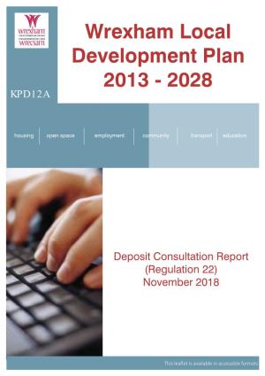 Wrexham Local Development Plan 2013 - 2028 KPD12A