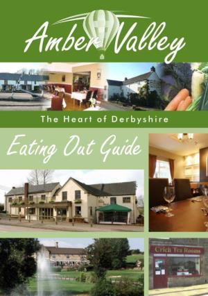 Eating out Guide Amber Valley - the Heart of Derbyshire