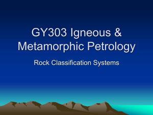 GY343 Petrology