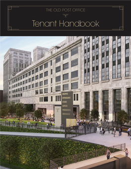 Tenant Handbook Tenant Handbook