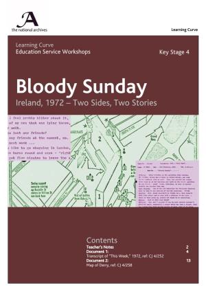 Bloody Sunday, Ireland, 1972
