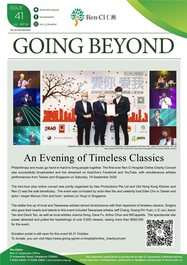 An Evening of Timeless Classics Philanthropy and Music Go Hand-In-Hand to Bring People Together