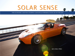 Solar Sense: Powering Your Car by The