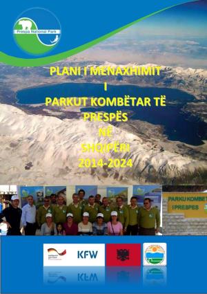 Management Plan National Park Prespa in Albania