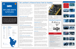 Do's & Don'ts Poster for General Service Cars