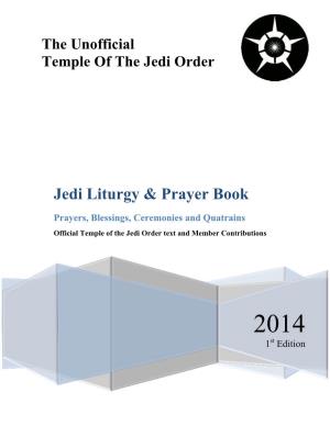 Jedi Liturgy & Prayer Book