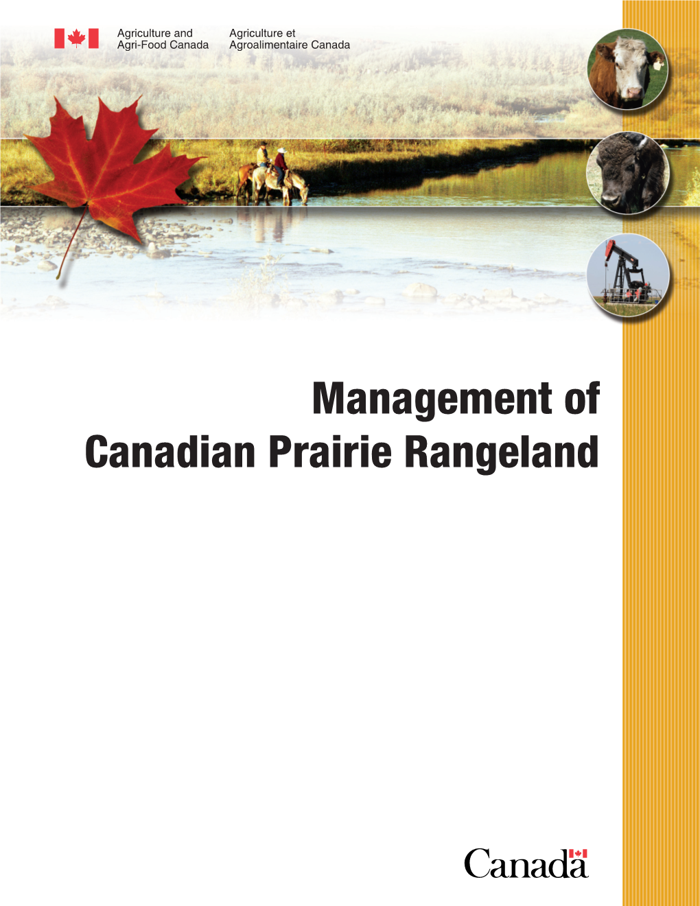 Management of Canadian Prairie Rangeland