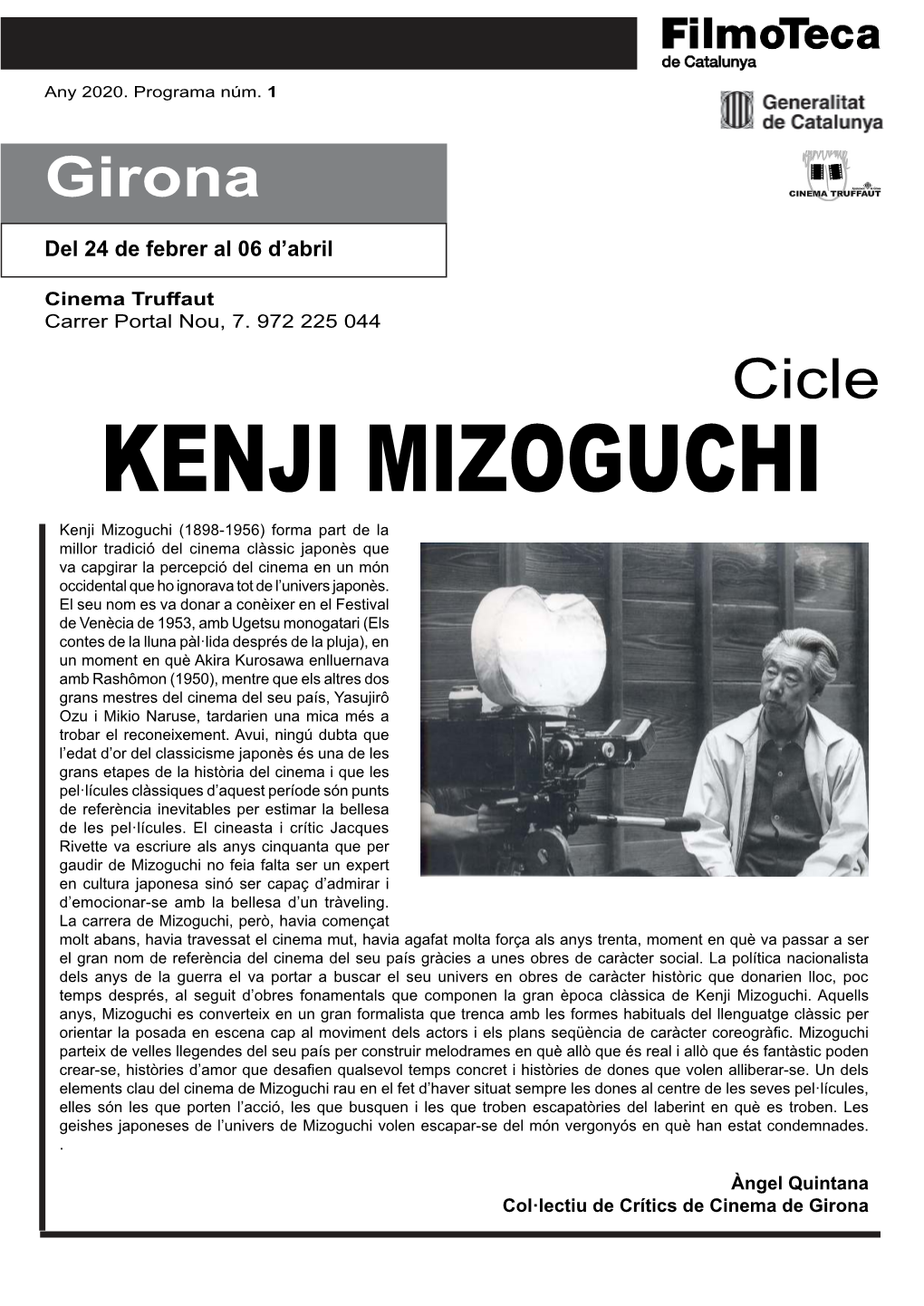 Kenji Mizoguchi