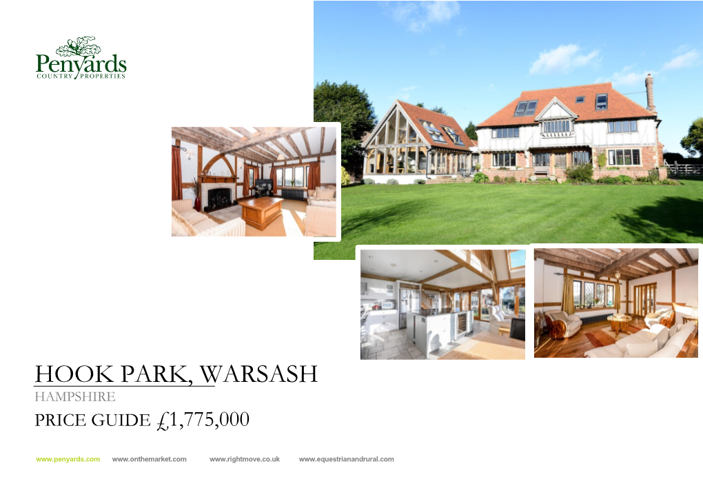 Hook Park, Warsash Hampshire Price Guide £1,775,000