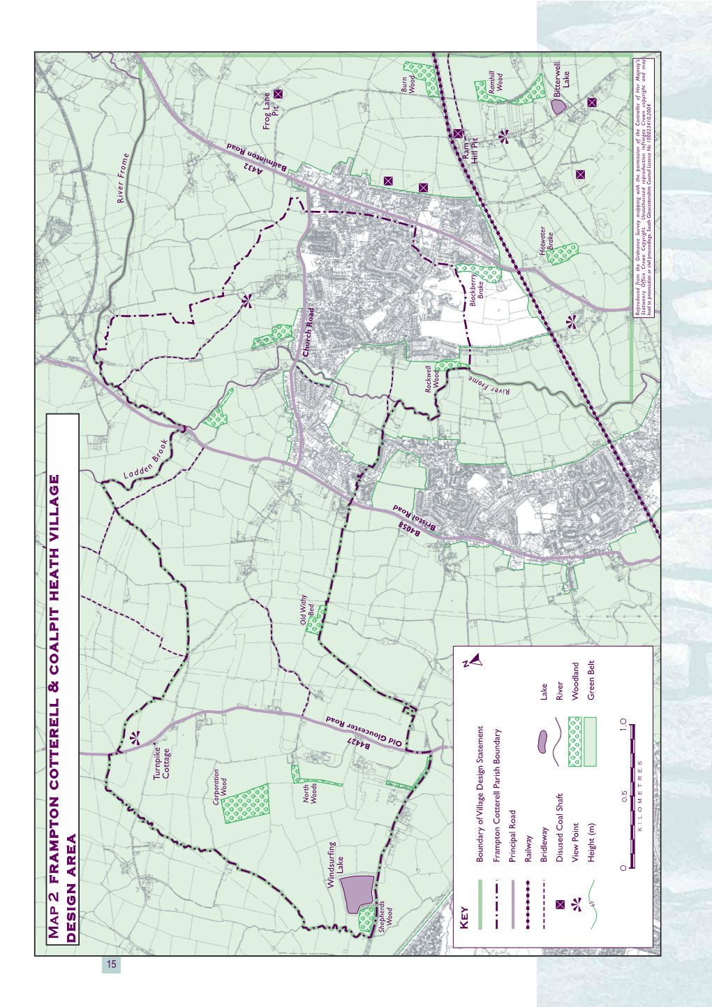 Map 2 F R a M P T O N C O T T E R E L L & C O a L P It H E a T H V Il L a G E D E S Ig