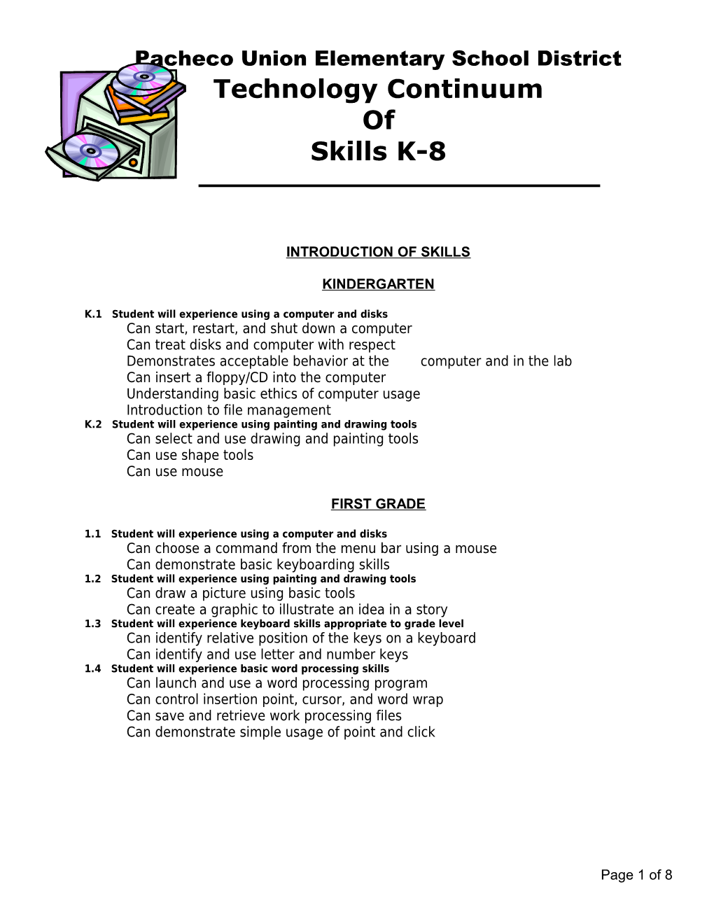 Introduction of Skills