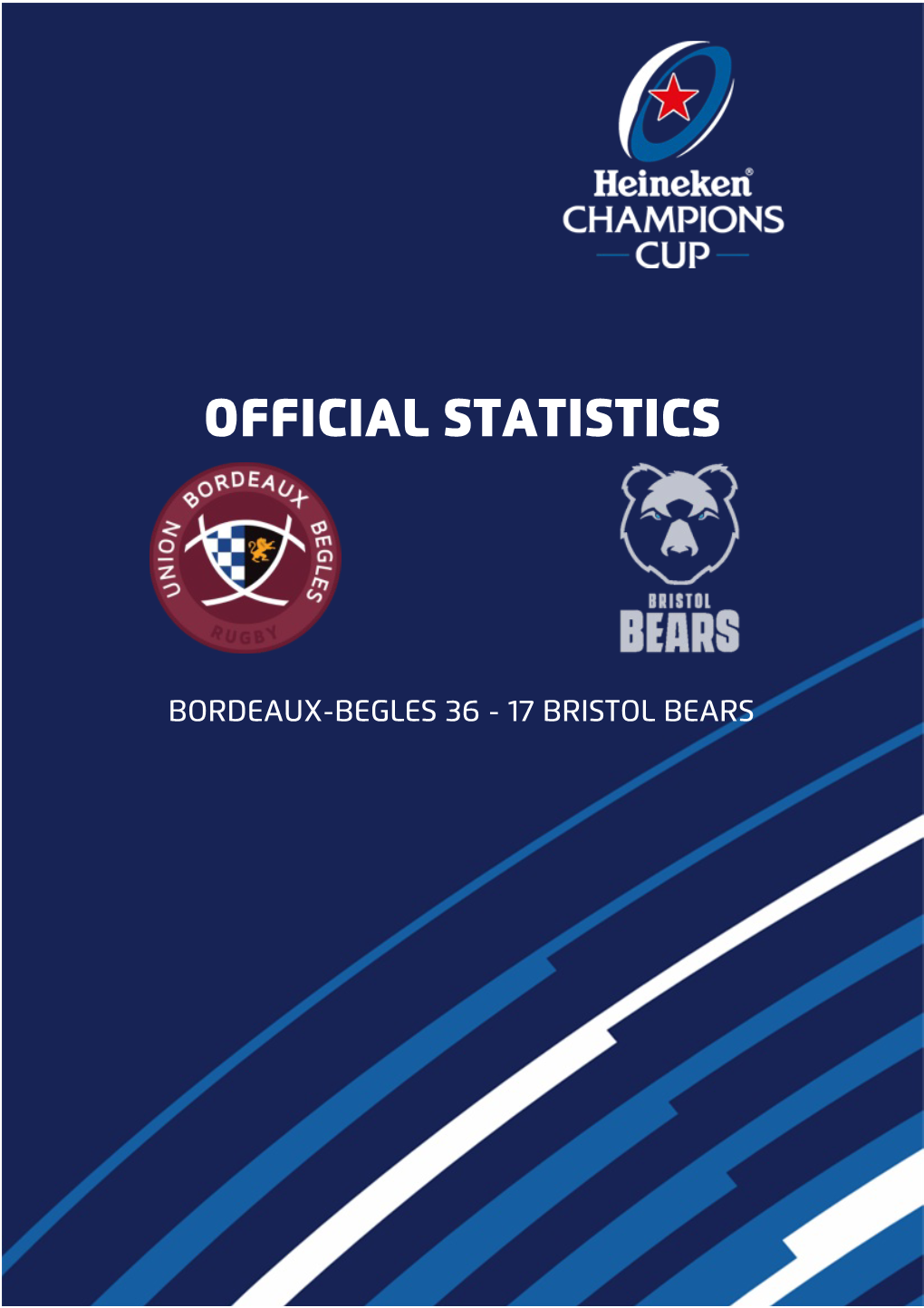 Official Match Statistics